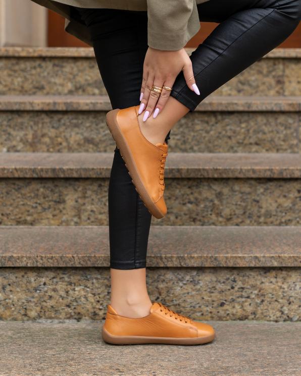 Rude półbuty damskie barefoot ze skóry licowej  148-26062-RUDY