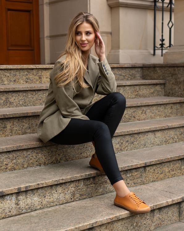 Rude półbuty damskie barefoot ze skóry licowej 148-26062-RUDY