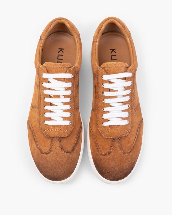 Rude półbuty męskie sznurowane ze skóry nubukowej 151-0242-31-RUDY