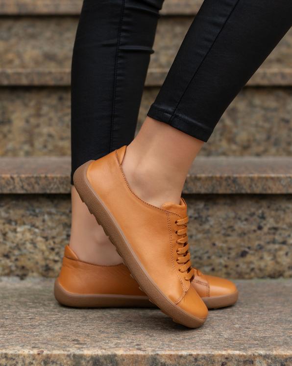 Rude półbuty damskie barefoot ze skóry licowej 148-26062-RUDY